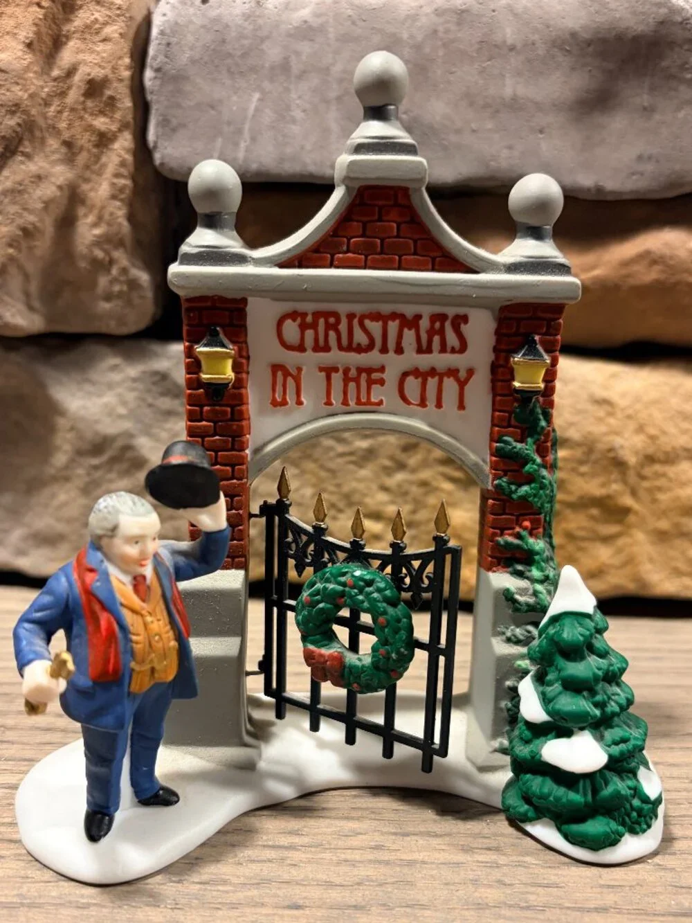 Department 56-Christmas in the City-A Key to the City (Gate)